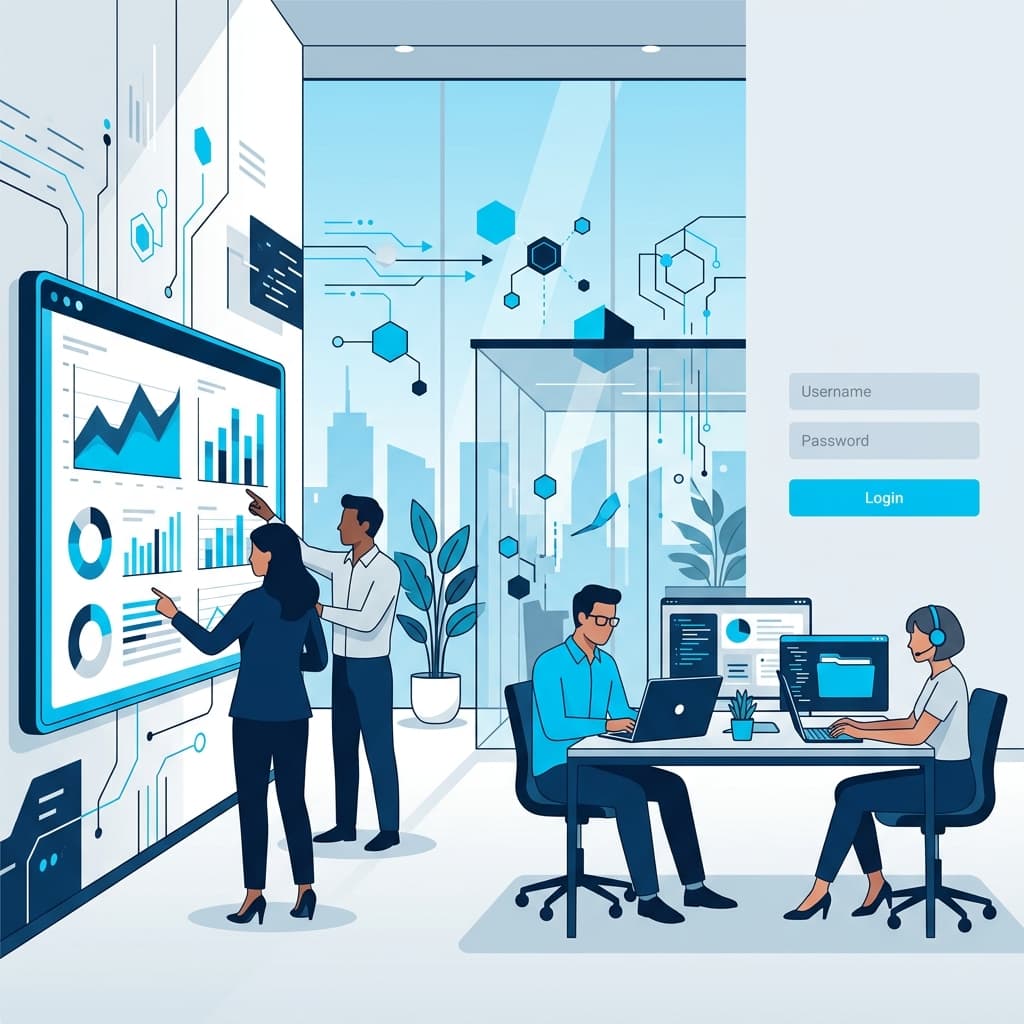 CMS Portal Illustration